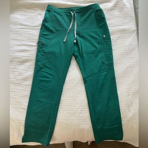 Figs Yola Scrub Pants - Hunter Green